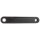 Kurbel E-Bike, links 175 mm, Bosch, Brose, Aluminium, schwarz, Messingschlager, 356114