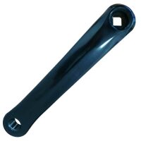 Kurbel, links 170 mm, Aluminium, schwarz,...