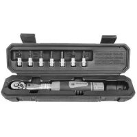 Drehmomentschlüssel 2-24 Nm, M-Wave, mit Bits in Displaybox, Messingschlager, 880291