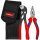 Mini Zangenset, Knipex, mit Werkzeuggürteltasche, Knipex, 00 20 72 V06