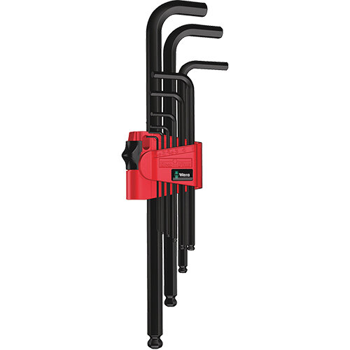 950/9 Hex-Plus 6 Winkelschlüsselsatz, Wera, Black Laser, metrisch, 9-teilig, Wera, 05022086001