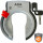 Rahmenschloss Defender RL, Rahmen, silber/schwarz, AXA NL, 556550965415M