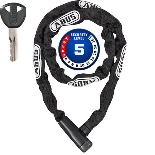 Kette 5805K, L = 110 cm, Ø = 5mm, schwarz, Abus, 72493