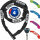 Kette 4804K, L = 75 cm, Ø = 4 mm, schwarz, Abus, 72483