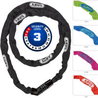 Kette 4804C, L = 75 cm, Ø = 4 mm, schwarz, Abus,...