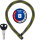 Ivera Chain 7210 color, L = 110 cm, Ø = 7 mm, racing gelb, Abus, 87782