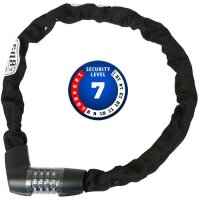 Tresor 1385 , L = 85 cm, Ø = 7 mm, schwarz, Abus,...