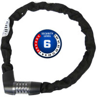 Tresor 1385 , L = 75 cm, Ø = 6 mm, schwarz, Abus,...