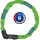 Tresor 1385 , L = 75 cm, Ø = 6 mm, neongrün, Abus, 71263