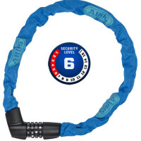 Tresor 1385, L = 75 cm, Ø = 6 mm, neonblau, Abus,...