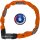 Tresor 1385 , L = 75 cm, Ø = 6 mm, neonorange, Abus, 71264