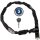 Kette 1500 Web, L = 110 cm, Ø = 4 mm, schwarz, Abus, 56346