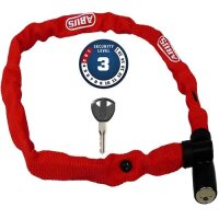 Kette 1500 Web, L = 60 cm, Ø = 4 mm, rot, Abus, 56343