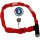 Kette 1500 Web, L = 60 cm, Ø = 4 mm, rot, Abus, 56343