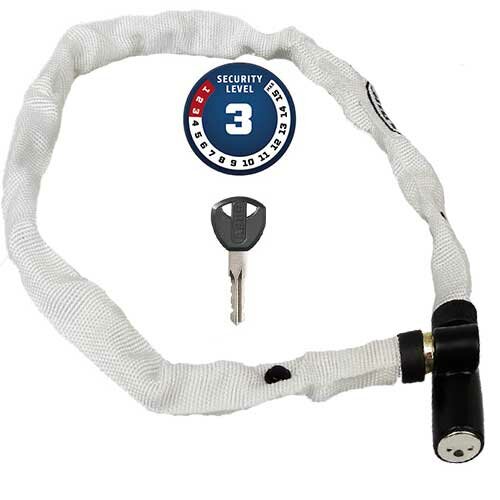 Kette 1500 Web, L = 60 cm, Ø = 4 mm, weiss, Abus, 56921