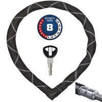 ABUS Kettenschloss "Steel-O-Flex Iven 82 Länge:...