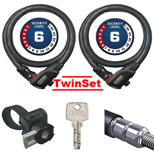 Phantom 8960/85 TwinSet, L = 85 cm, Ø = 17 mm, TexFL, Abus, 39809
