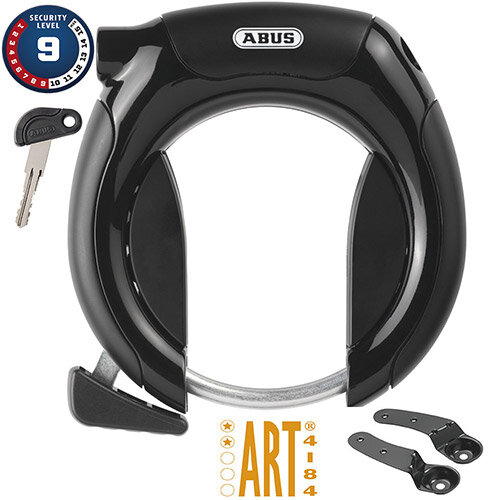 Rahmenschloß 5850 Pro Shield R, B = 59 mm, H =107 mm, Ø = 8,5 mm, schwarz, Abus, 39697