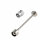 Set 05 Hinterrad 170mm, silber, Pitlock, P050000