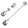 Set 07, silber, Pitlock, P070000