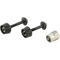 Set 13 / La + Halter, schwarz, Pitlock, BP130000