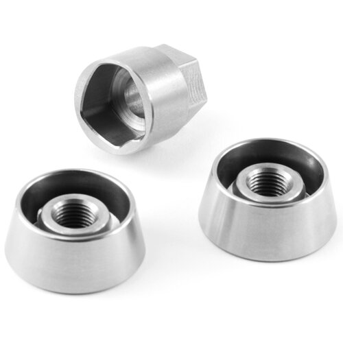 Set SH38, Double, Shimano-Nabe Alfine / Nexus, silber, Pitlock, PVS382V