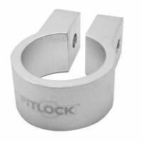 Sattelstützklemme 28,6mm, silber, Pitlock, PNOSS28N