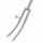 Gabel 28x1.75 Sport chrom, Ø22,2, Schaft 240mm/Gew 130mm, Point, 31008200