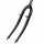 Gabel 28" Gewinde schwarz, Ø 22,2, Schaft 240mm/Gew 100mm, Messingschlager, 392852