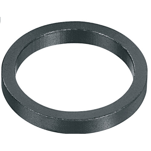 Spacer 1 1/8" - Humpert, Alu 5mm schwarz-sand, Humpert, 66166000