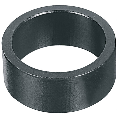 Spacer 1 1/8" - Humpert, Alu 15mm schwarz-sand, Humpert, 66168000