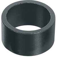 Spacer 1 1/8" - Humpert, Alu 20mm schwarz-sand,...