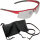 Radbrille „Bordeaux", rot glänzend, Point, 26303101