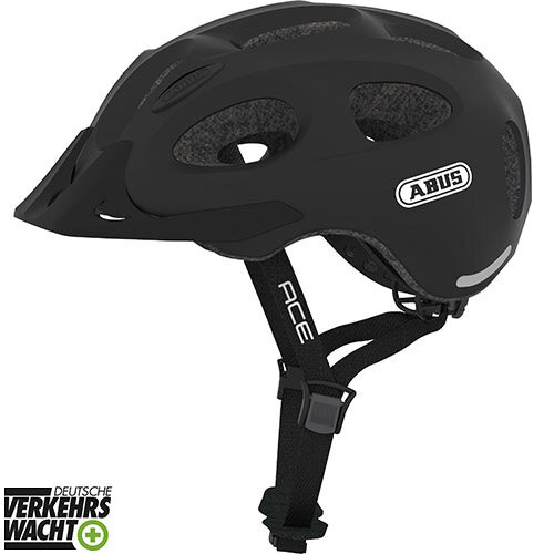 Youn-I Ace velvet black, M = 52-57cm, Abus Helme, 72612