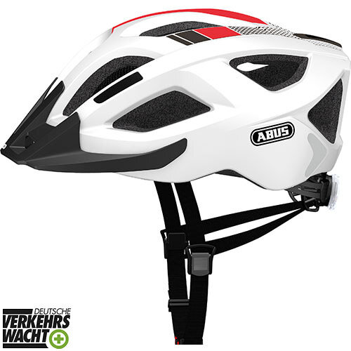 Aduro 2.0 race white, L = 58-62cm, Abus Helme, 72551