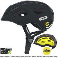 Youn-I MIPS velvet black, S=48-54cm, Abus Helme, 38811