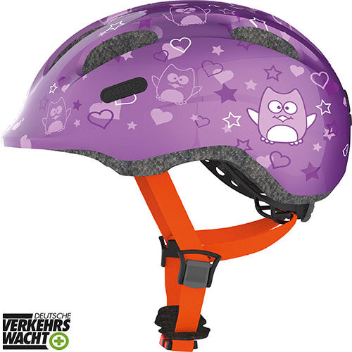 Smiley 2.0 purple star, M=50-55cm, Abus Helme, 72569