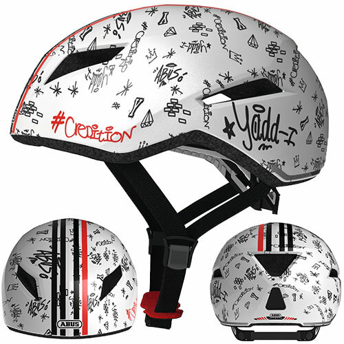 Yadd-I Kid white street, M = 55-59cm, Abus Helme, 77884