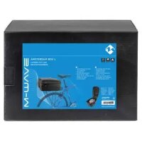 Fahrradkoffer M-Wave schwarz, , Messingschlager, 122460