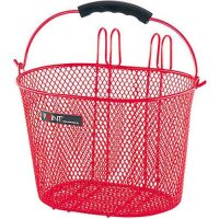 Kinderkorb für Lenker, engmaschig, rot, Point, 05107600