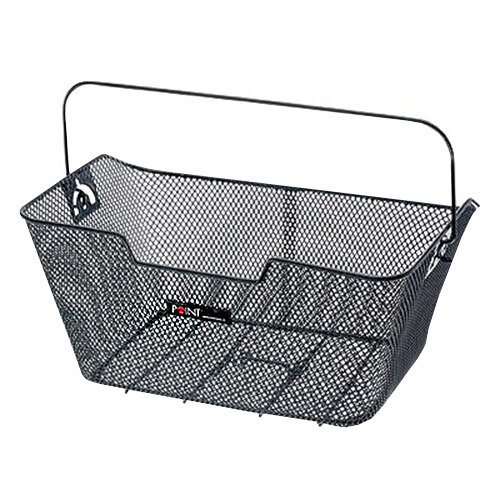 Gepäckträger-Korb 40 x 28 x 18, engmaschig, schwarz , Point, 05100400