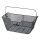 Gepäckträger-Korb 40 x 28 x 18, engmaschig, schwarz , Point, 05100400