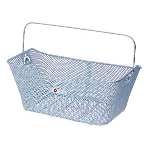 Gepäckträger-Korb 40 x 28 x 18, engmaschig, silber , Point, 05100500