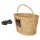 M-Wave BA-FW Clip Stem Weidenkorb , Rattanlook, braun, Messingschlager, 431570
