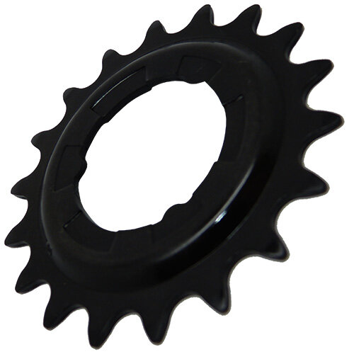 SHIMANO Steck-Zahnkranz "Nexus" Passend für 3-/4-/ 19 Zähne, schw