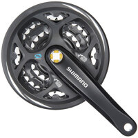 Kurbelsatz Shimano Altus FC-M311, 175mm, schwarz,...