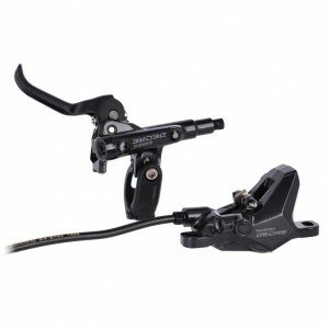 scheibenbremse shimano deore m6100, schwarz, vorne als set, ohne scheibe, shimano, sh000010821