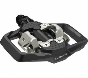 clipless-pedal shimano pd-me700, schwarz, shimano, e-pdme700