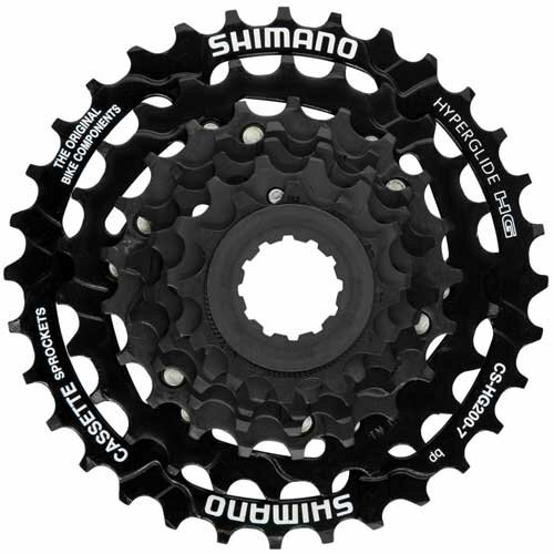 Kassette Shimano HG200 7fach, 12-14-16-18-21-26-32, Shimano, E-CSHG2007232T