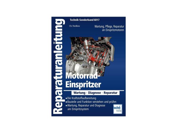 BUCHELI-VERLAG Reparaturanleitung Allgem Motorrad Einspritzer, Wartung, Diagnose und Reparatur, 164 Seiten